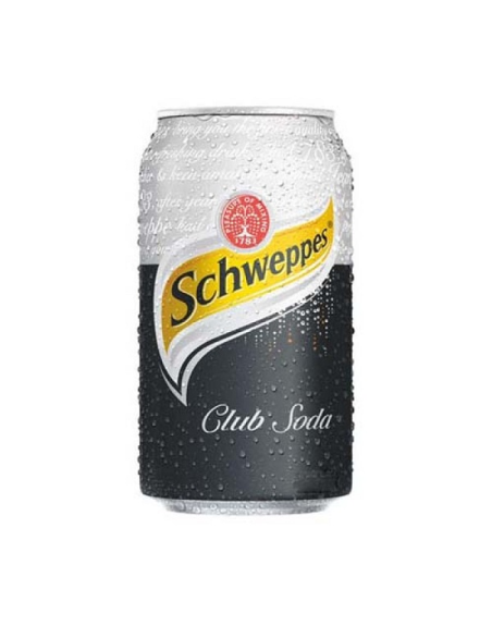 SCHWEPPES CLUB SODA LATA 355ML