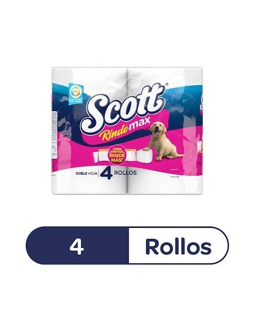 SCOOT RINDEMAX 4 ROLLOS