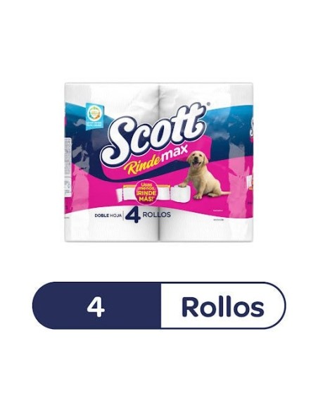SCOOT RINDEMAX 4 ROLLOS