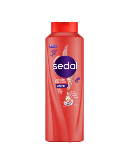 SEDAL SHAMPOO  KERATINA CON ANTIOXIDANTE 300ML