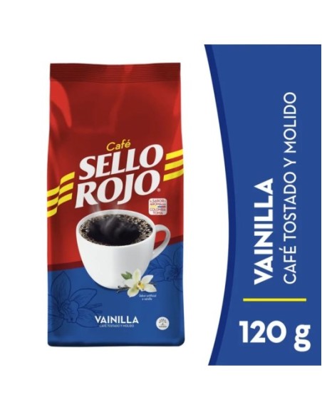 SELLO ROJO CAFE VAINILLA 120G