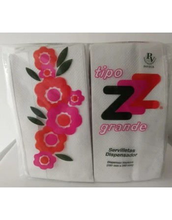 SERVILLETA TIPO Z GRANDE X250UND
