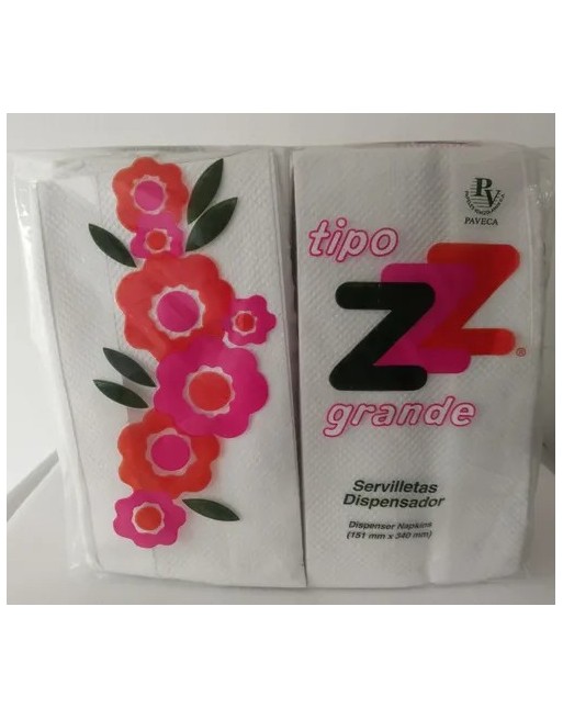 SERVILLETA TIPO Z GRANDE X250UND