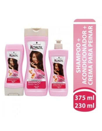 SHWARZKOPF KONZIL SHAMPO ,ACONDICIONADOR 375ML