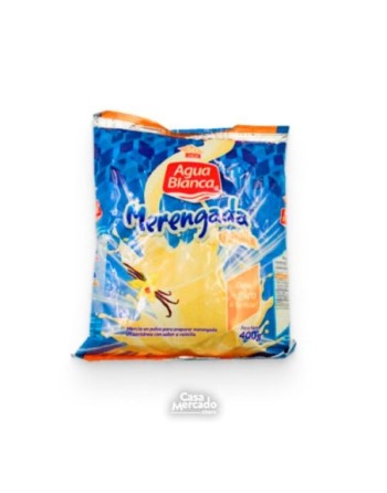 AGUA BLANCA MERENGADA VANILLA 400G