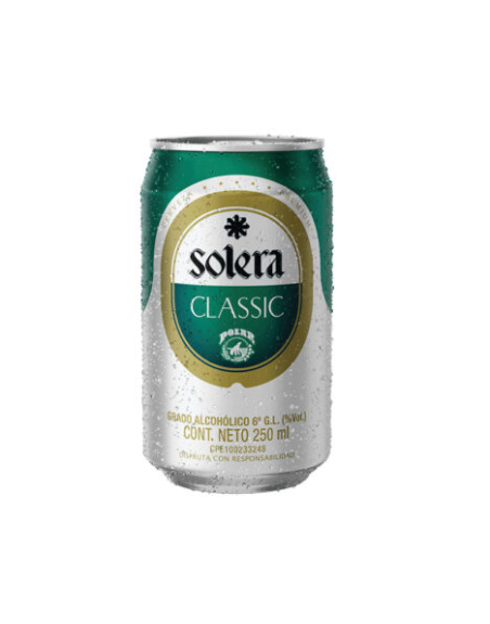 SOLERA CLASSIC LATA VERDE 250ML