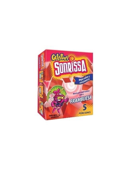 SONRISSA GELATINA FRANBUESA 66G