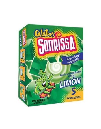 SONRISSA GELATINA LIMON 66G