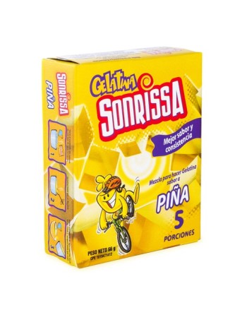 SONRISSA GELATINA PIÑA 66G