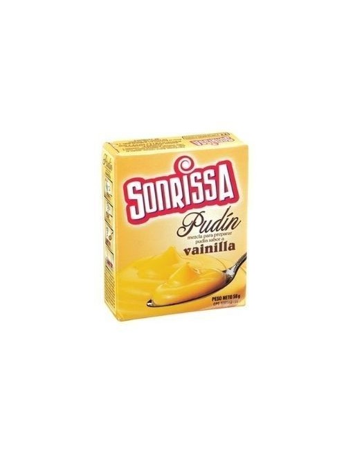 SONRISSA PUDIN VAINILLA 58G
