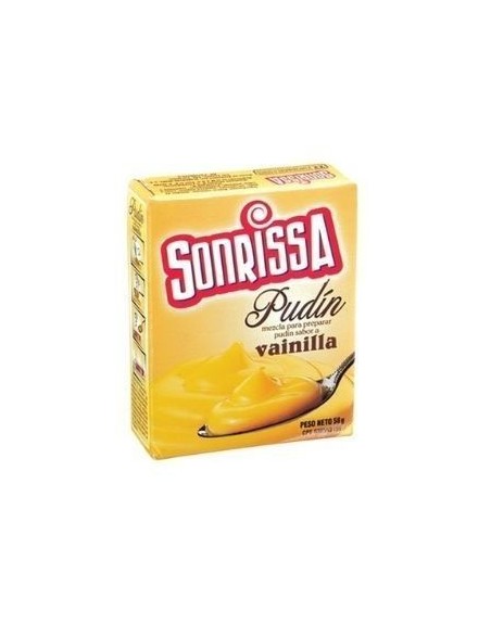 SONRISSA PUDIN VAINILLA 58G