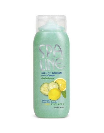 SPA LINE GEL DE BAÑO EXFOLIANTE CUCUMBER 250ML