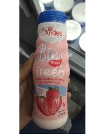 BIO BEBIDA LACTEA DE FRESA  300ML