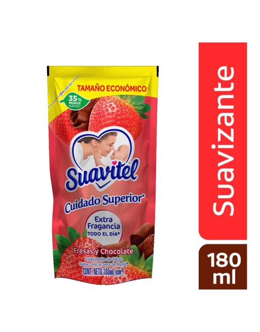 SUAVITEL FRESAS Y CHOCOLATE 180ML