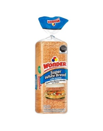 SUPER PAN  DE SANDWICH CON AJONJOLI 850G