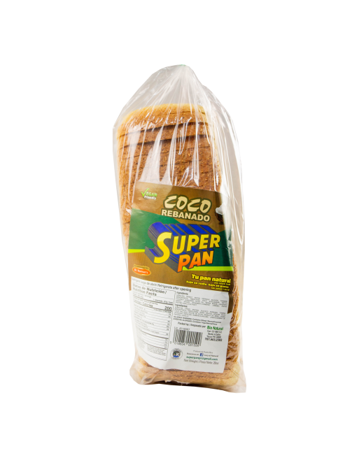 SUPER PAN  DE SANDWICH HONEY DE COCO 850G