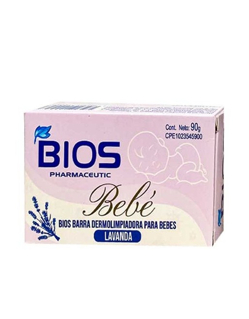 BIOS BEBE BARRA DERMOLIMPIADORA LAVANDA