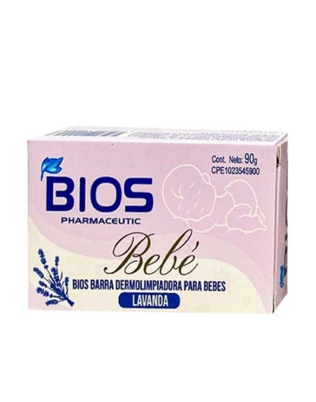 BIOS BEBE BARRA DERMOLIMPIADORA LAVANDA