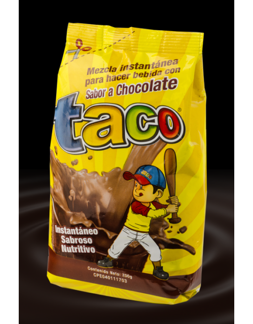 TACO SABOR CHOCOLATE 200G