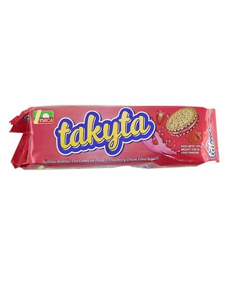 TAKYTA GALLETA FRESA 150G
