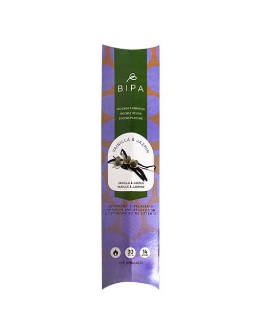 BIPA INCIENSO AROMATICO VAINILLA JAZMIN X14UND +