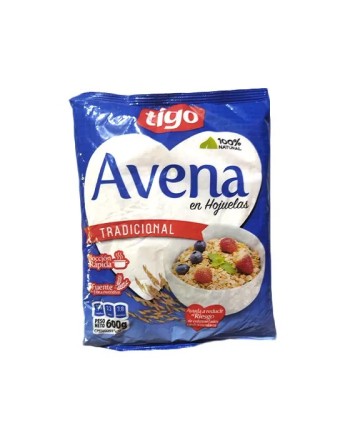 TIGO AVENA EN HOJUELA TRADICIONAL 600G