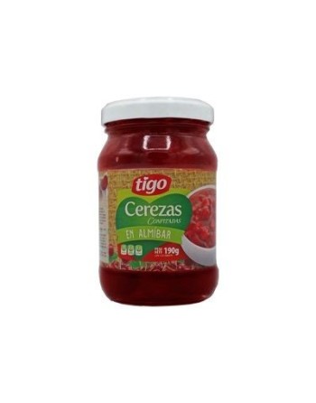 TIGO CEREZAS CONFITADAS EN ALMIBAR 190G