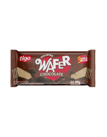 TIGO CHOCO GALLETAS RELLENA DE GALLETA 80G