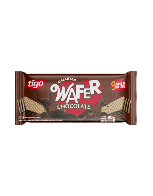 TIGO CHOCO GALLETAS RELLENA DE GALLETA 80G
