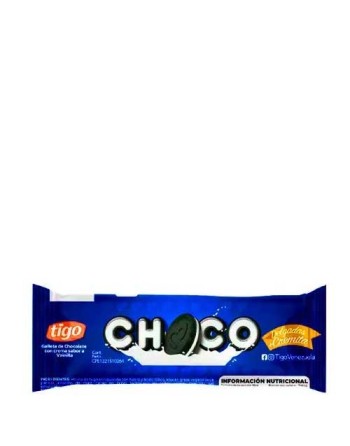 TIGO CHOCO GALLETAS RELLENA DE VAINILLA 80G