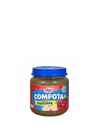 TIGO COMPOTA DE MANZANA 113G
