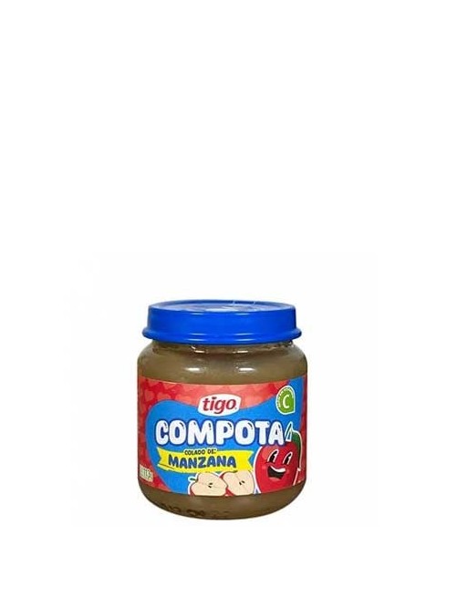 TIGO COMPOTA DE MANZANA 113G
