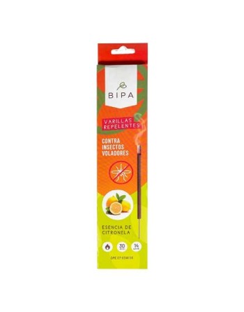BIPA VARILLAS REPELENTE CITRONELA/LIMON
