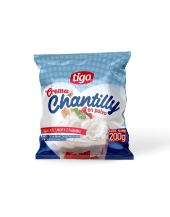 TIGO CREMA CHANTILLY EN POLVO 200G