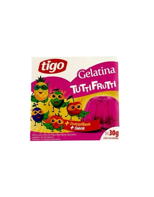 TIGO GELATINA DE FRESA 30G