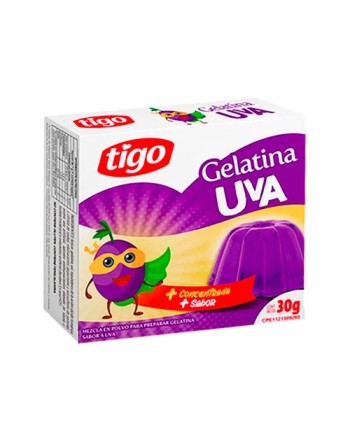 TIGO GELATINA DE UVA 30G