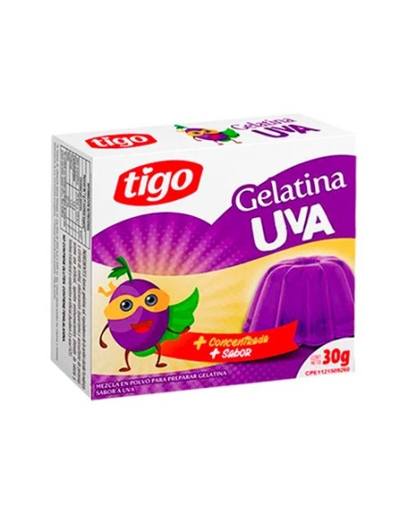 TIGO GELATINA DE UVA 30G