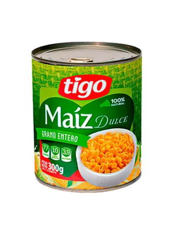 TIGO MAIZ EN GRANO 300G