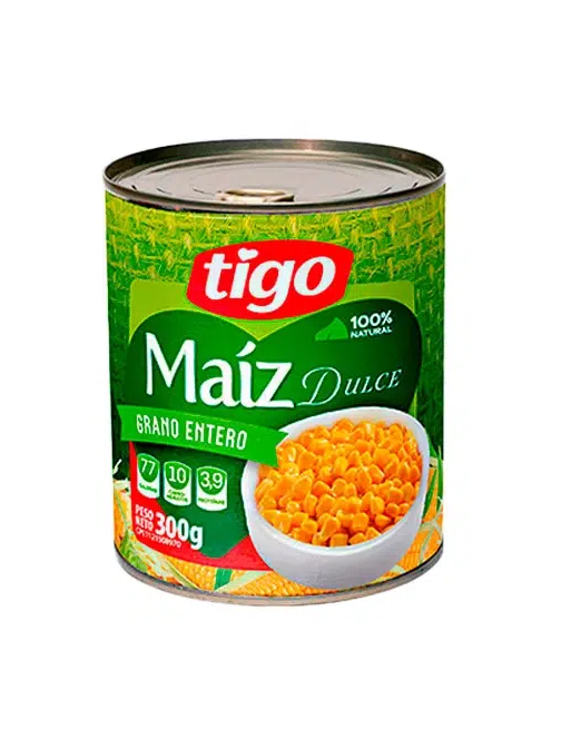 TIGO MAIZ EN GRANO 300G