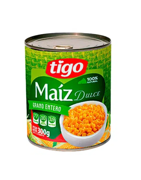 TIGO MAIZ EN GRANO 300G