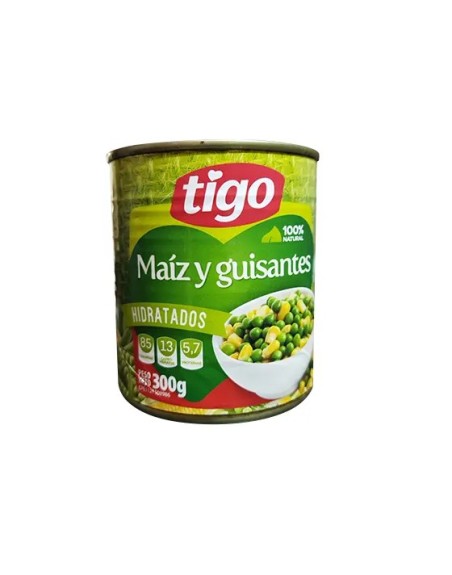 TIGO MAIZ Y GUISANTES 300G