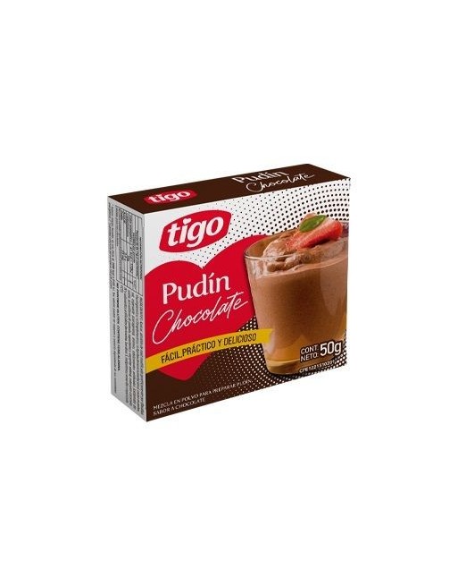 TIGO PUDIN DE CHOCOLATE 50G