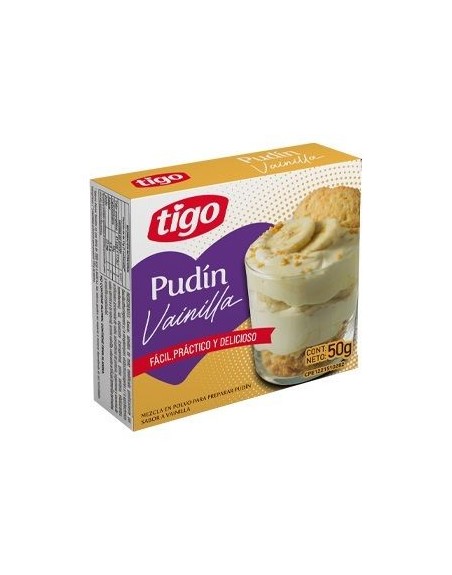 TIGO PUDIN DE VAINILLA 50G