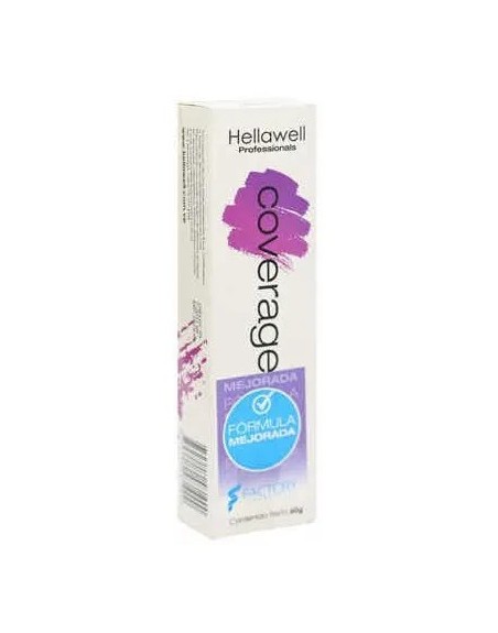 TINTE HELLAWELL COVERAGE COLOR  CON AGUA 60G