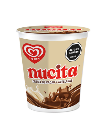 TIO RICO NUCITA HELADO D CREMA DE CACAO Y AVELLANAS 150ML