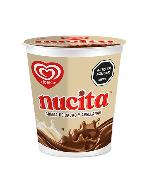 TIO RICO NUCITA HELADO D CREMA DE CACAO Y AVELLANAS 150ML