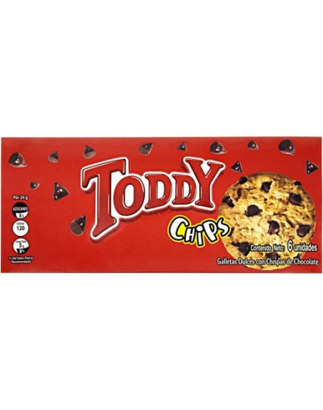 TODDY CHIPS GALLETAS X4UN