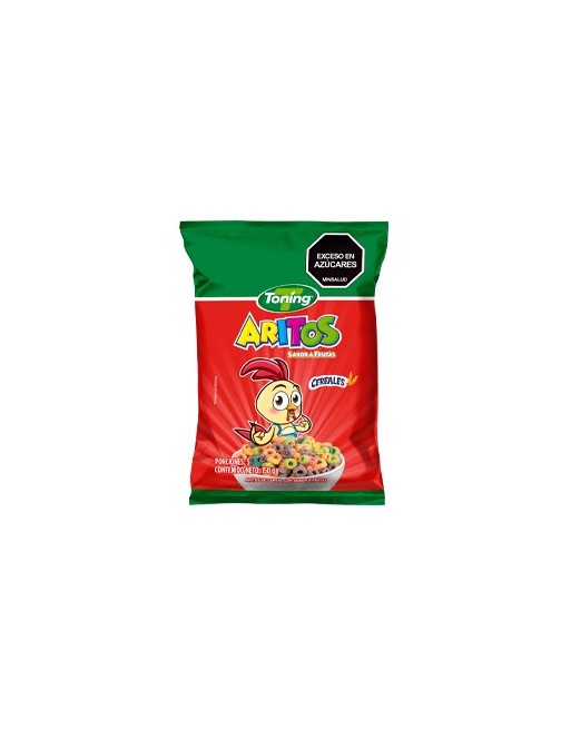 TONING ARITOS SABOR A FRUTAS 170G