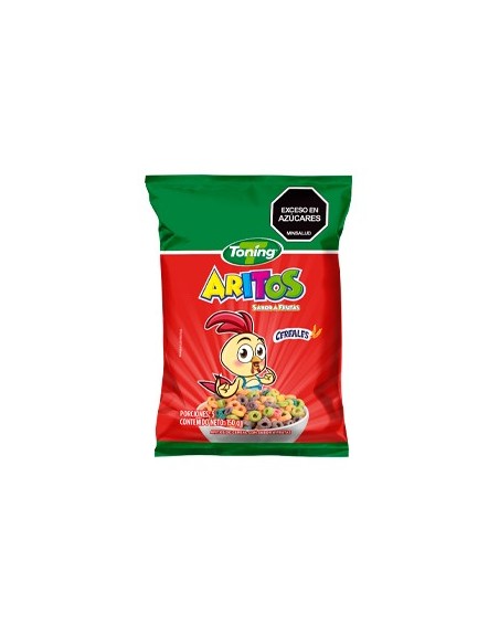 TONING ARITOS SABOR A FRUTAS 170G