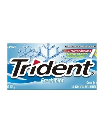 TRIDENT FRESH FRESHMINT  5.1G